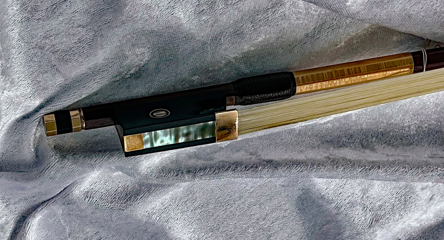 Fine French Violin Bow "A.MARTIN" – Gold Mounted