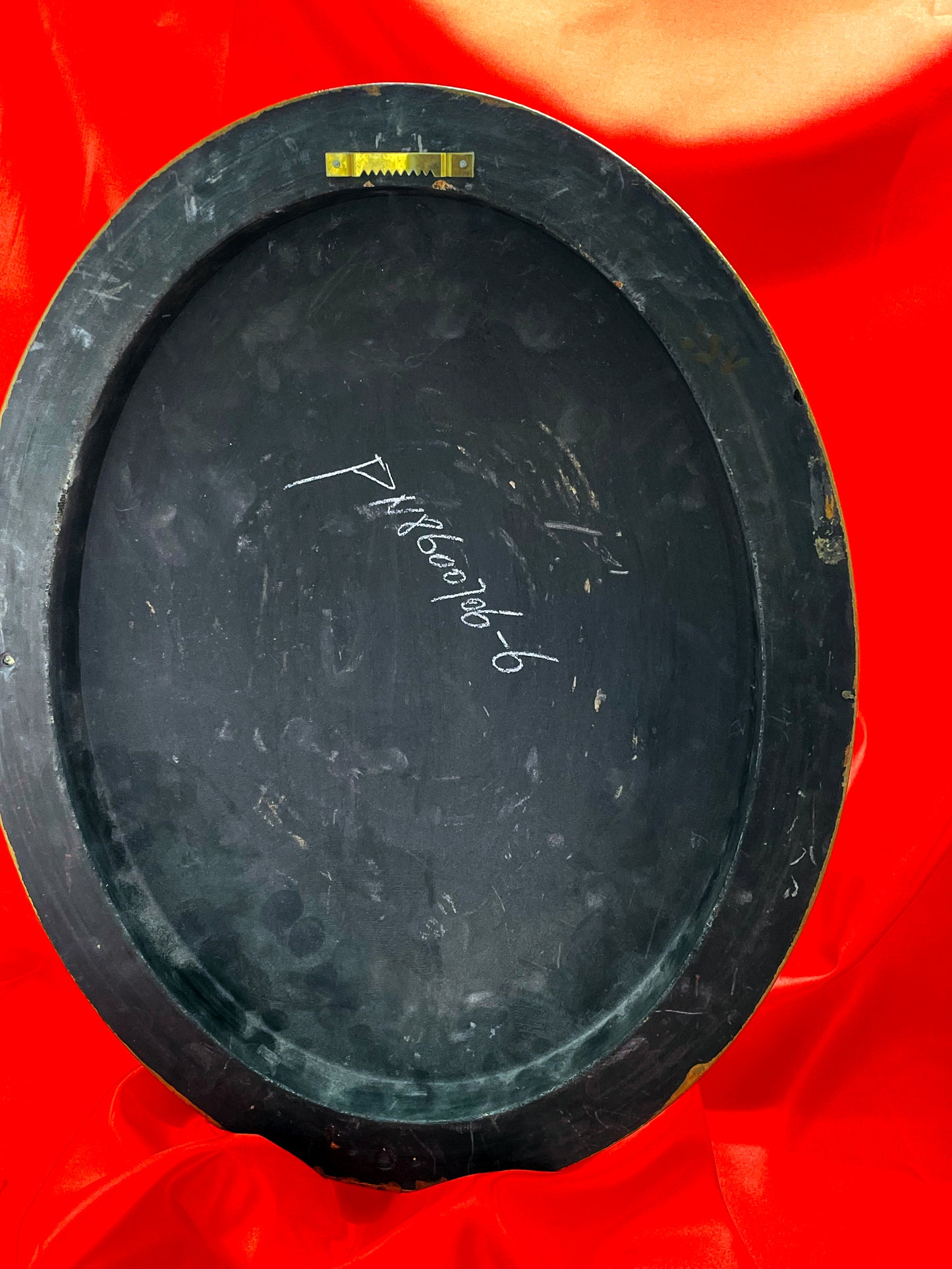 Charming Oval Oil Painting of Classical Nude | Beautiful Golden Oval Frame