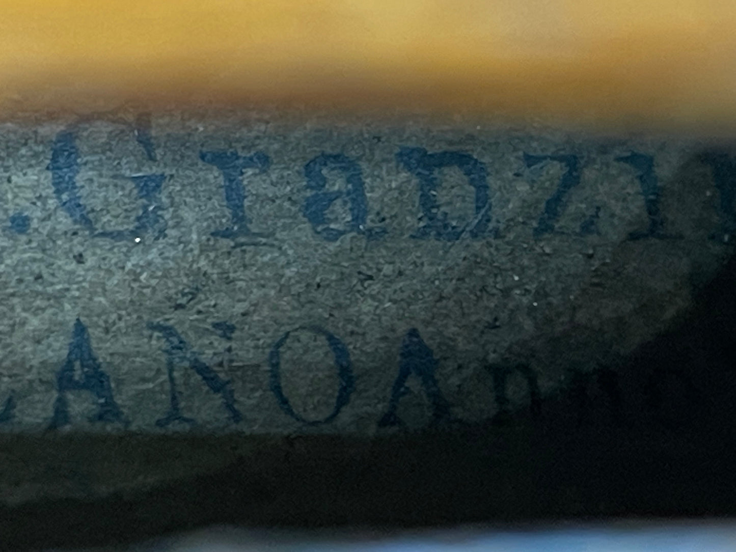 Old Italian Violin with Rare Light-Yellow Varnish | MILANO