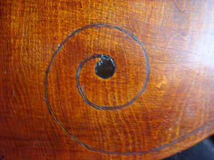 Antique Cello with Inlaid Monograms – Project Instrument for Restoration or Baroque Conversion