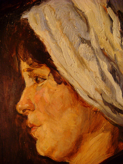 Jean Alexandru Steriadi (1918) – Portrait of a Young Woman