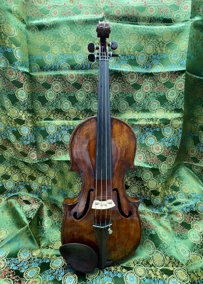[SOLD] Brescia School Concert Violin – Professionally Restored, Baroque-Ready