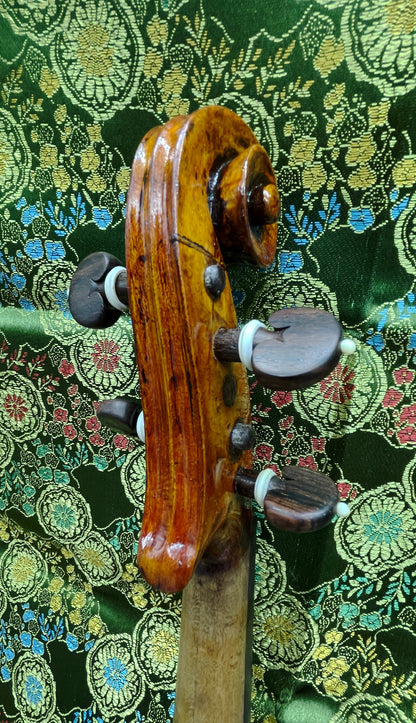 [SOLD] Brescia School Concert Violin – Professionally Restored, Baroque-Ready