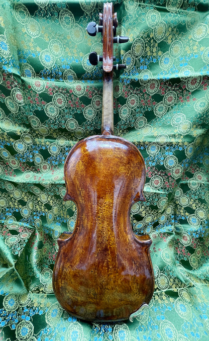 [SOLD] Brescia School Concert Violin – Professionally Restored, Baroque-Ready