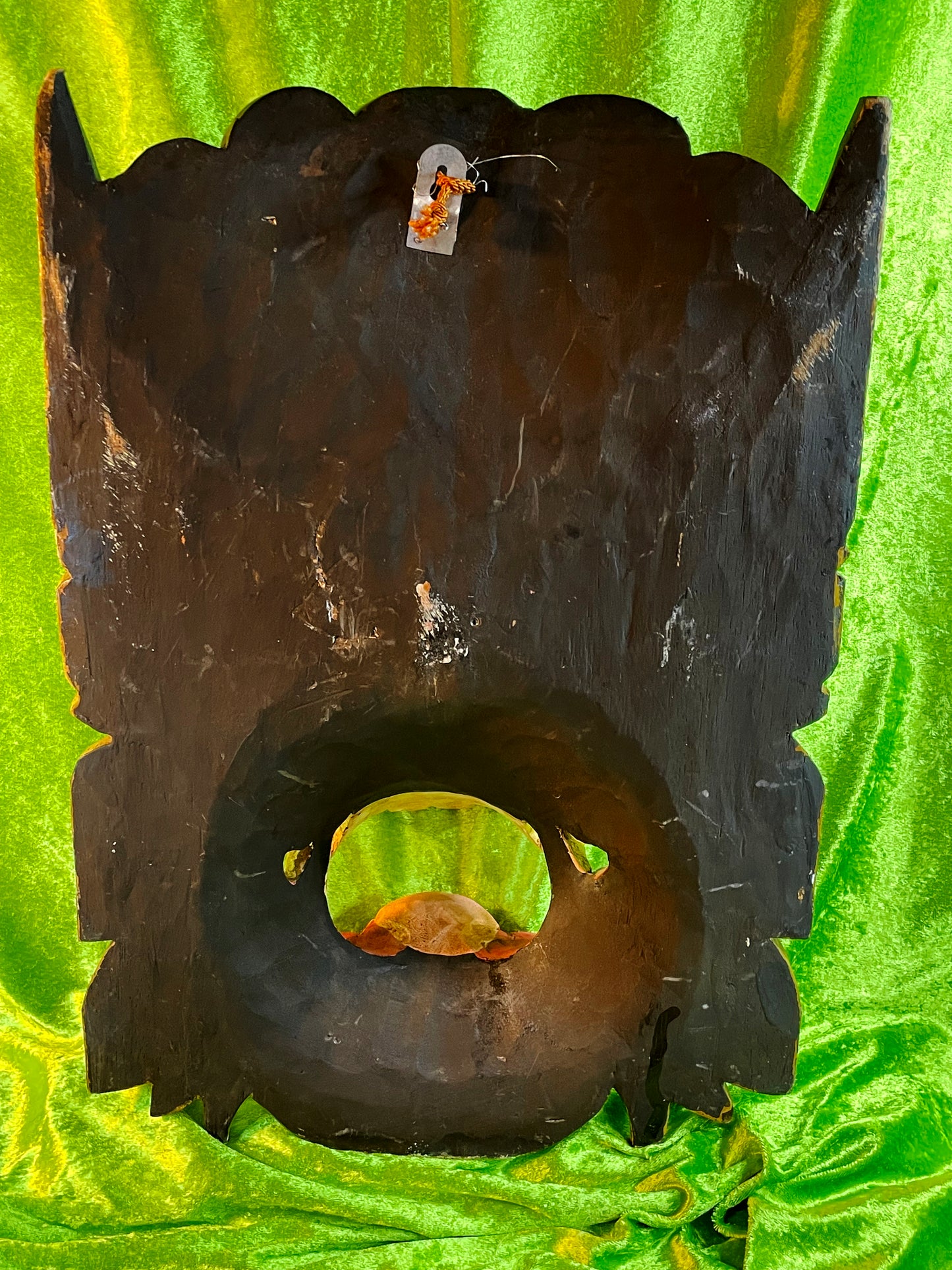 Balinese Barong Mask | Large Hand-Carved and Polychrome Wooden Temple Mask