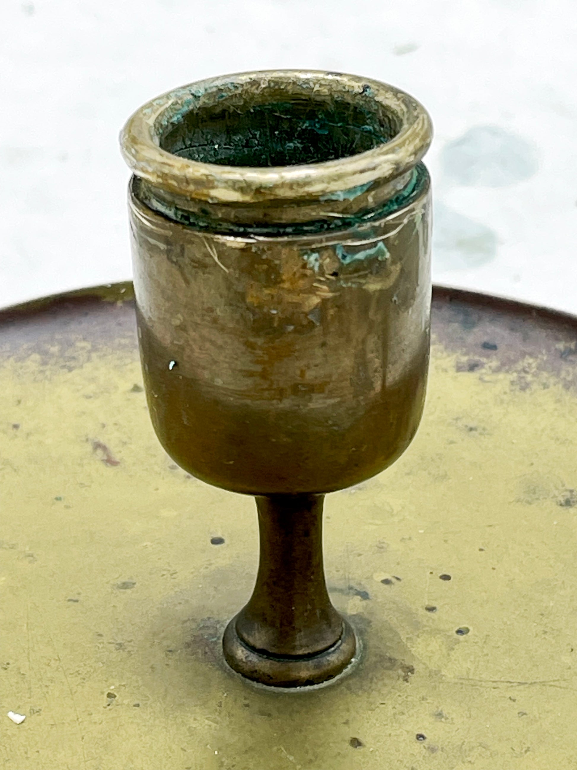 Chamberstick footed base view