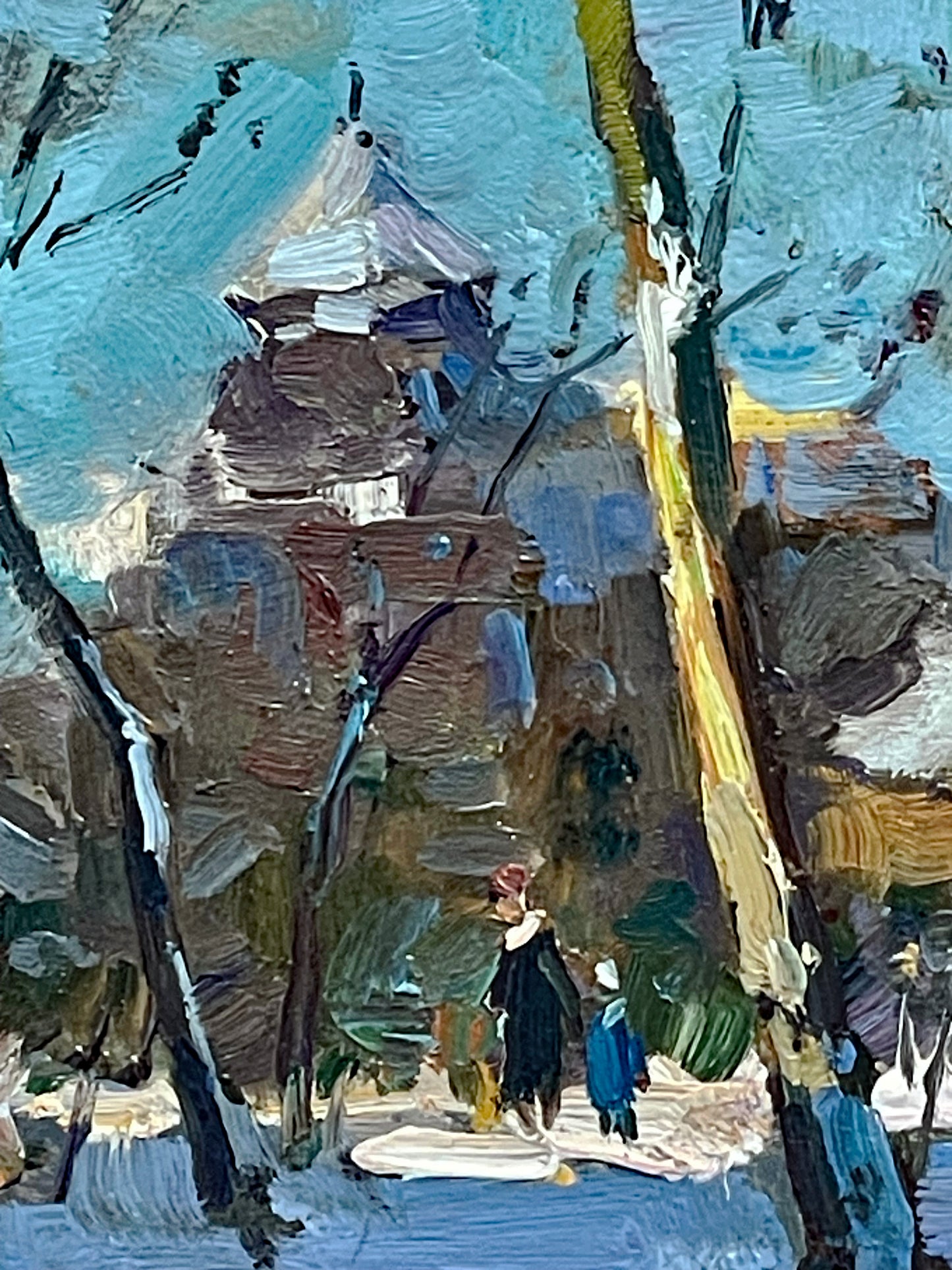 Signature and date detail, Csallóközi Farkas Lőrincz 1933