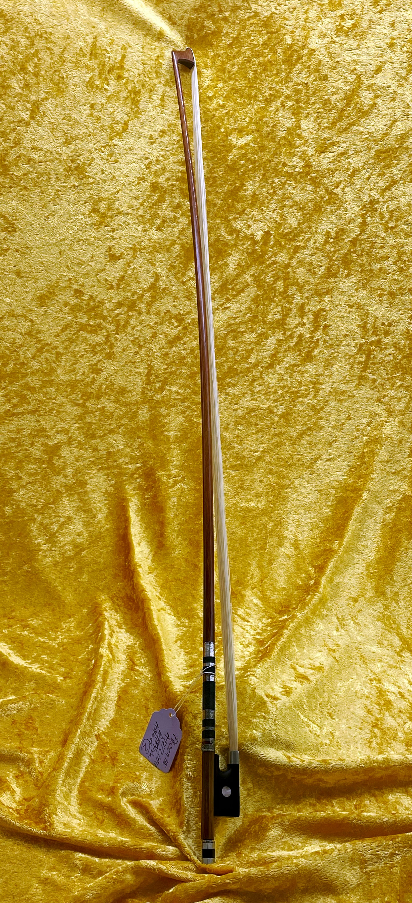 Fine French Violin Bow "FR PECCATTE" – Certified by Jean-François Raffin (Paris)
