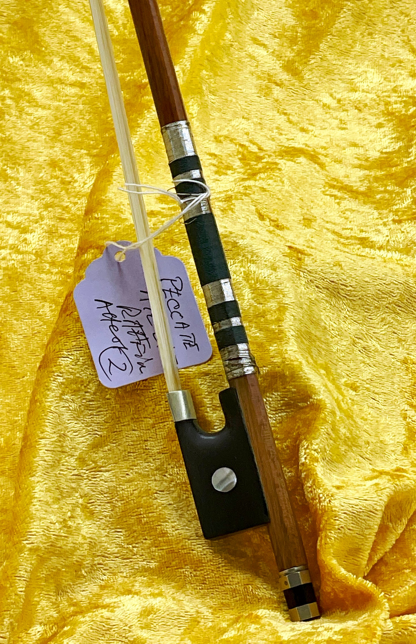 Fine French Violin Bow "FR PECCATTE" – Certified by Jean-François Raffin (Paris)