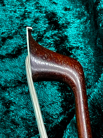 C.N. Bazin Violin Bow – Branded “Tourte”, Certified by Raffin