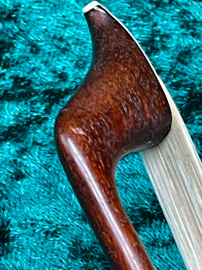 C.N. Bazin Violin Bow – Branded “Tourte”, Certified by Raffin