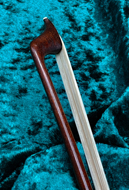 C.N. Bazin Violin Bow – Branded “Tourte”, Certified by Raffin