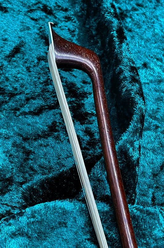 C.N. Bazin Violin Bow – Branded “Tourte”, Certified by Raffin