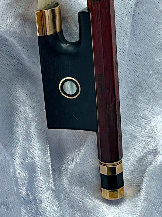 Fine French Violin Bow "A.MARTIN" – Gold Mounted