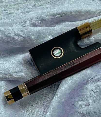 Fine French Violin Bow "A.MARTIN" – Gold Mounted