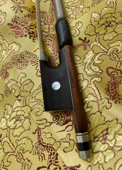 [SOLD] Fine French Violin Bow | Stamped "C. Bazin"