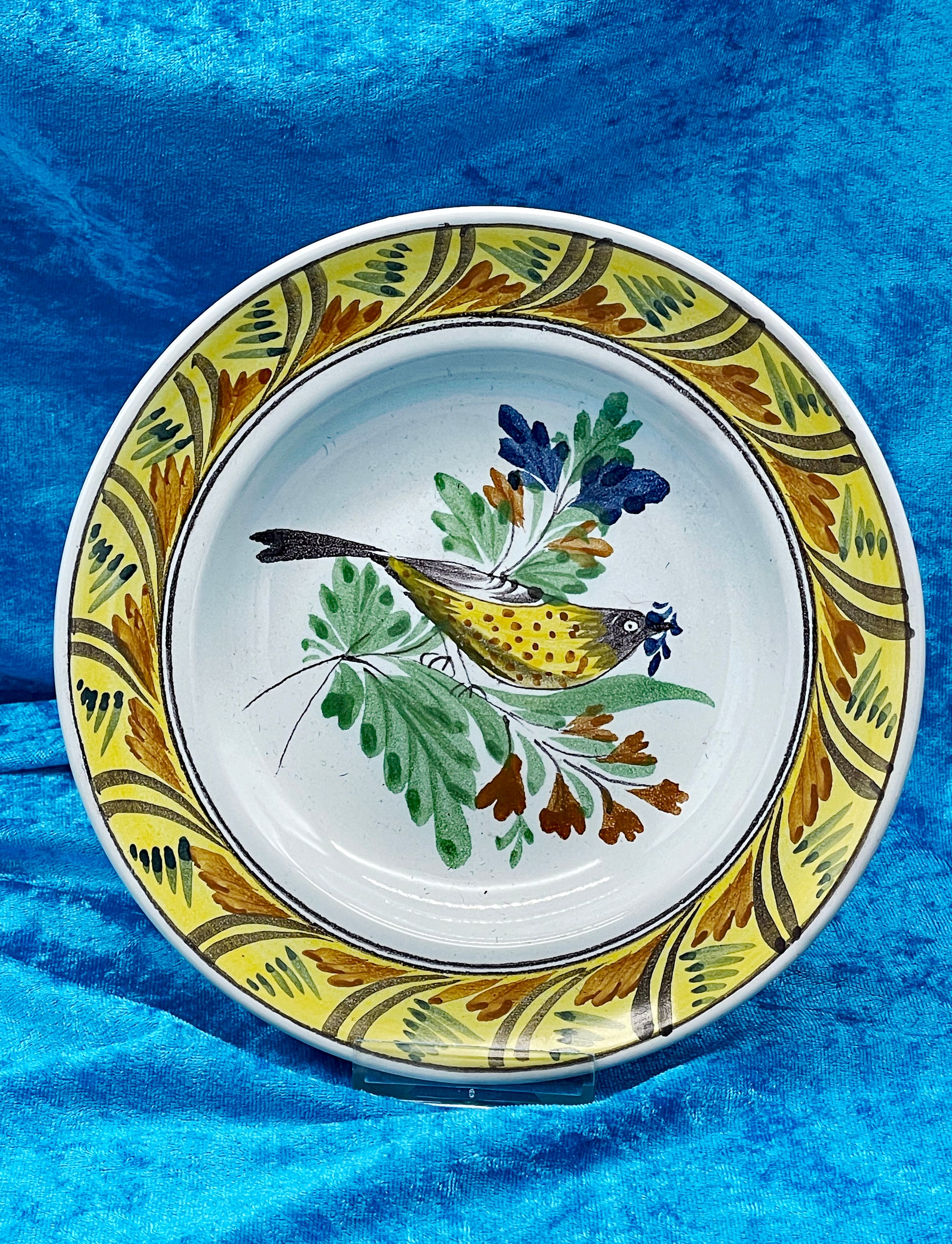 Kellinghusen Trenck faience decorative plate collection