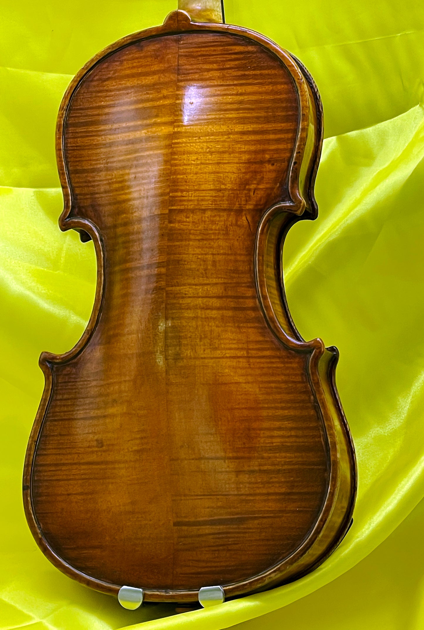 Unique Custom-Made Concert Violin with Swan-Head Scroll
