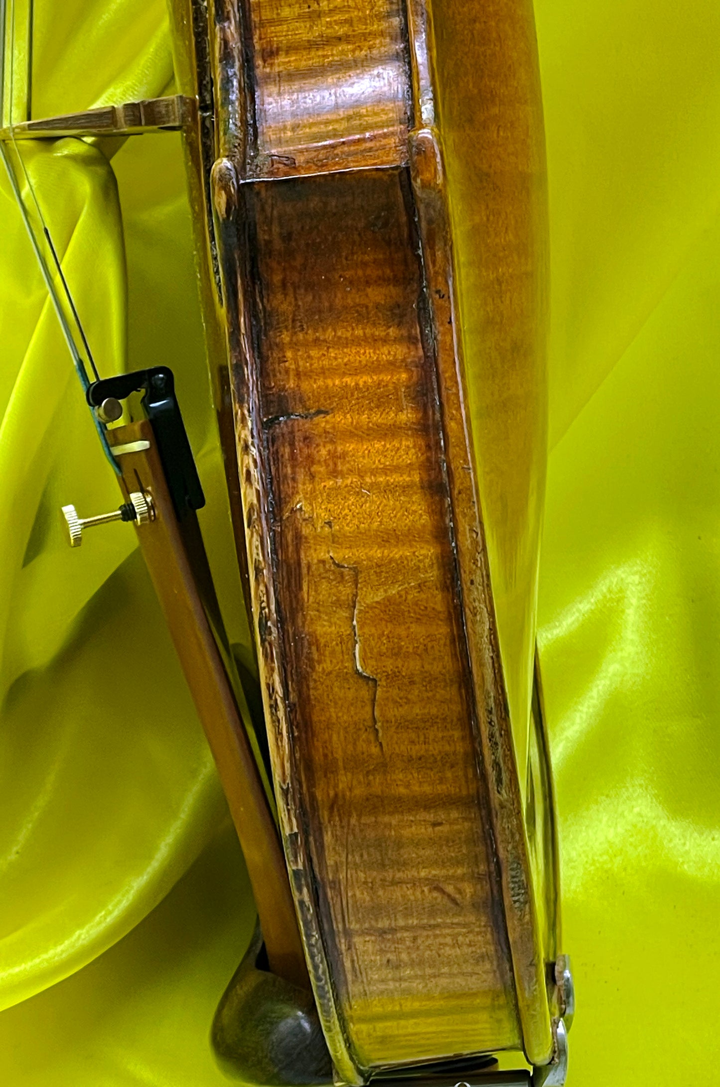 Unique Custom-Made Concert Violin with Swan-Head Scroll