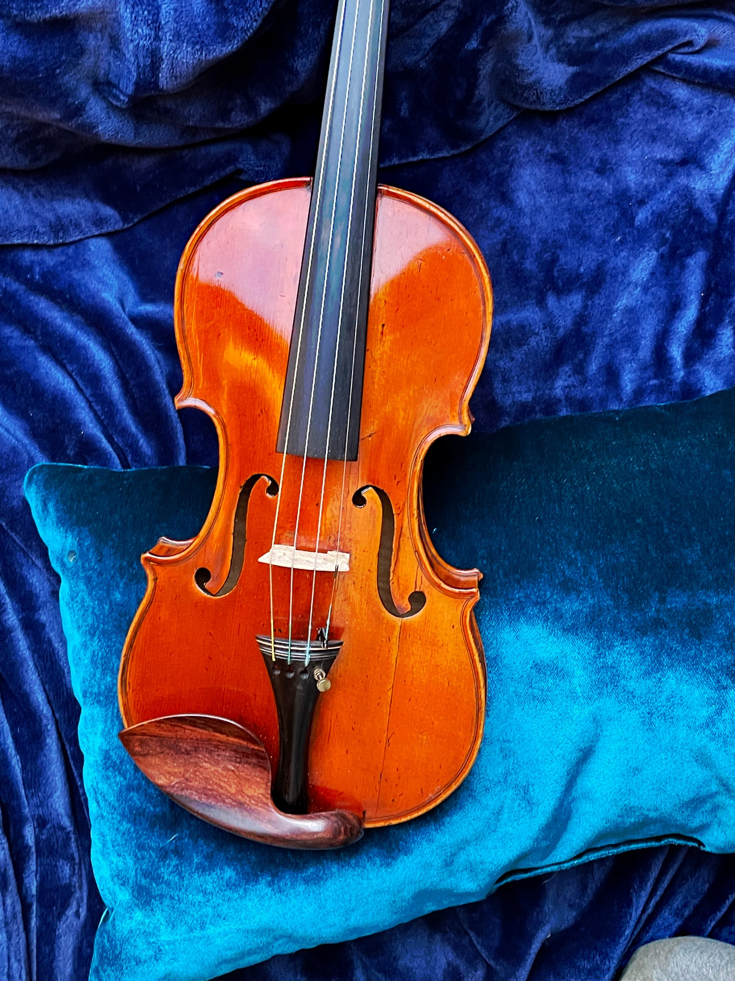 Fine Antique Italian Violin | Hand-Crafted Master Instrument with Brilliant Tone | From Professional Musician's Estate