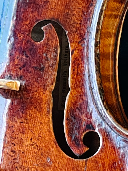 [SOLD] Fine Antique Concert-Ready Violin – Inscribed "Baptista"