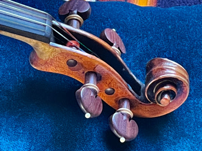 [SOLD] Fine Antique Concert-Ready Violin – Inscribed "Baptista"