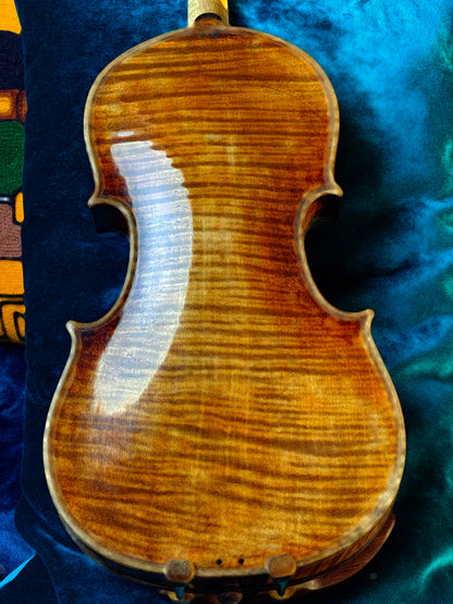 [SOLD] Fine Antique Concert-Ready Violin – Inscribed "Baptista"