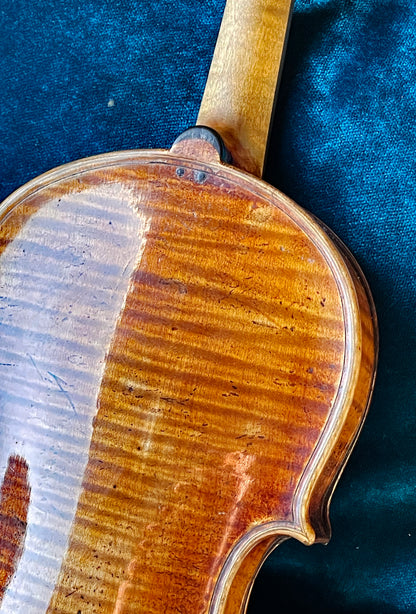 [SOLD] Fine Antique Concert-Ready Violin – Inscribed "Baptista"