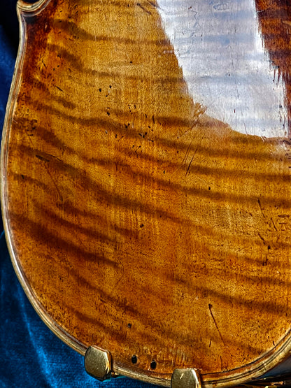 [SOLD] Fine Antique Concert-Ready Violin – Inscribed "Baptista"