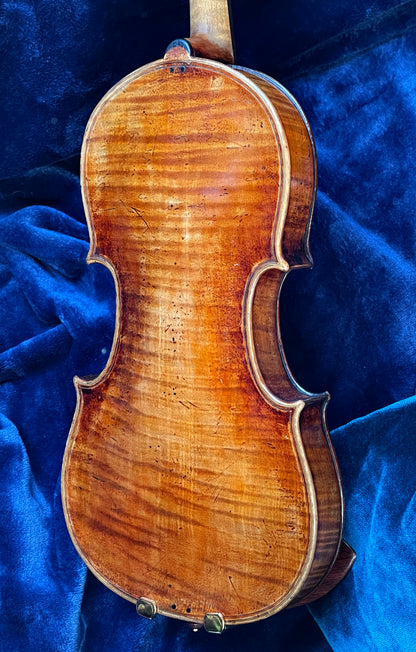 [SOLD] Fine Antique Concert-Ready Violin – Inscribed "Baptista"