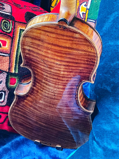 [SOLD] Fine Antique Concert-Ready Violin – Inscribed "Baptista"