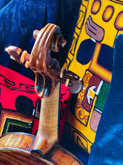 [SOLD] Fine Antique Concert-Ready Violin – Inscribed "Baptista"