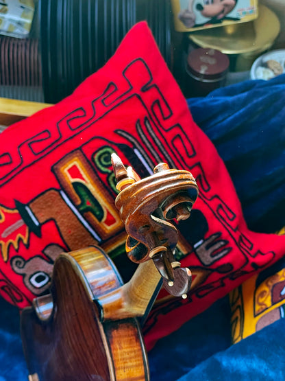 [SOLD] Fine Antique Concert-Ready Violin – Inscribed "Baptista"