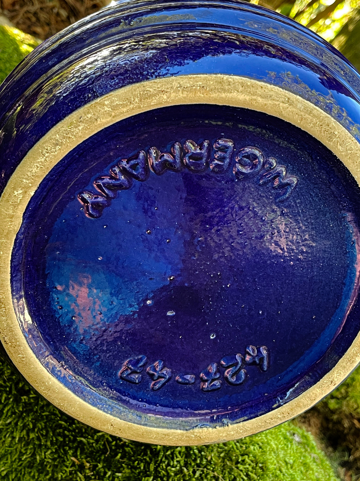 Base impressed with mould number and W. GERMANY mark