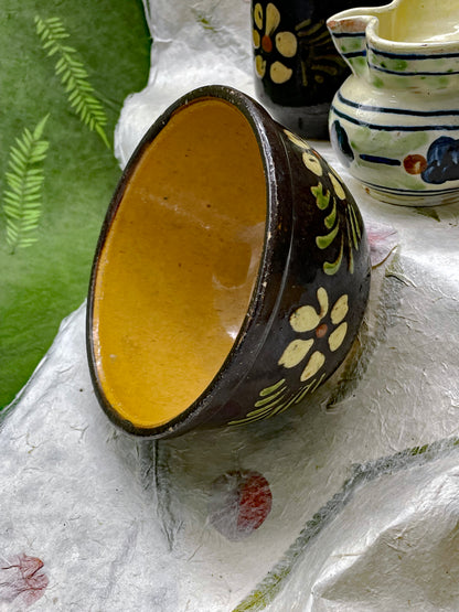 Charming Set of 7 Old Handcrafted Ceramics