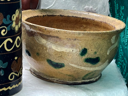 Charming Set of 7 Old Handcrafted Ceramics
