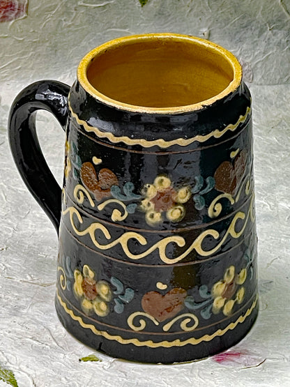 Charming Set of 7 Old Handcrafted Ceramics