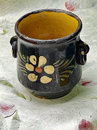 Charming Set of 7 Old Handcrafted Ceramics