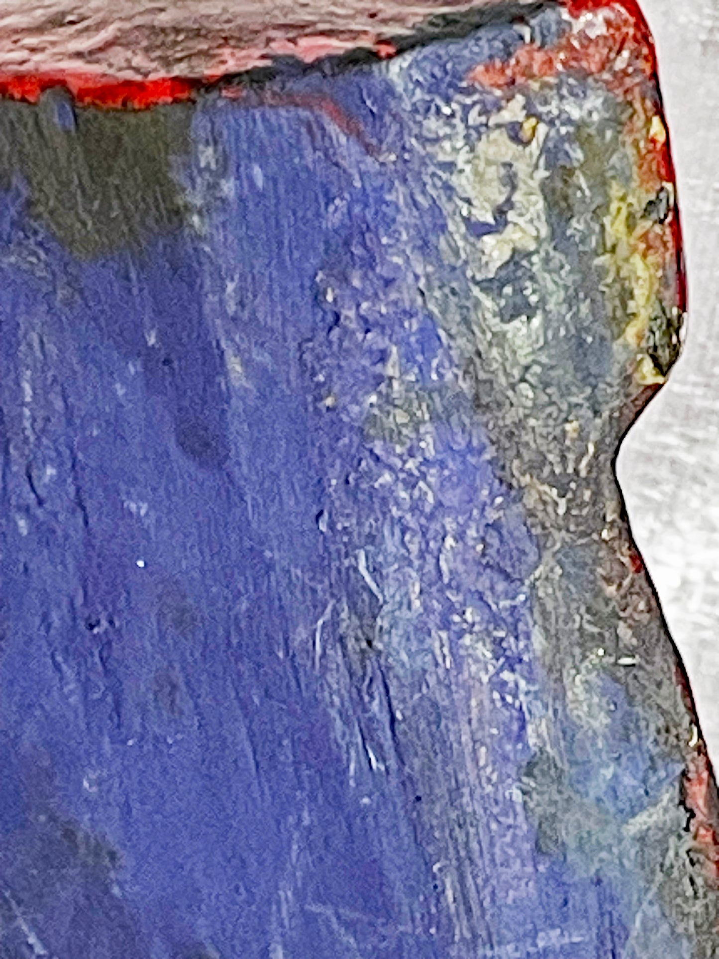 🎭 Antique Japanese Kyōgen Mask — Demé School Kaminari/Kappa Spirit, 19th Century Hand-Carved Wood with Urushi Lacquer