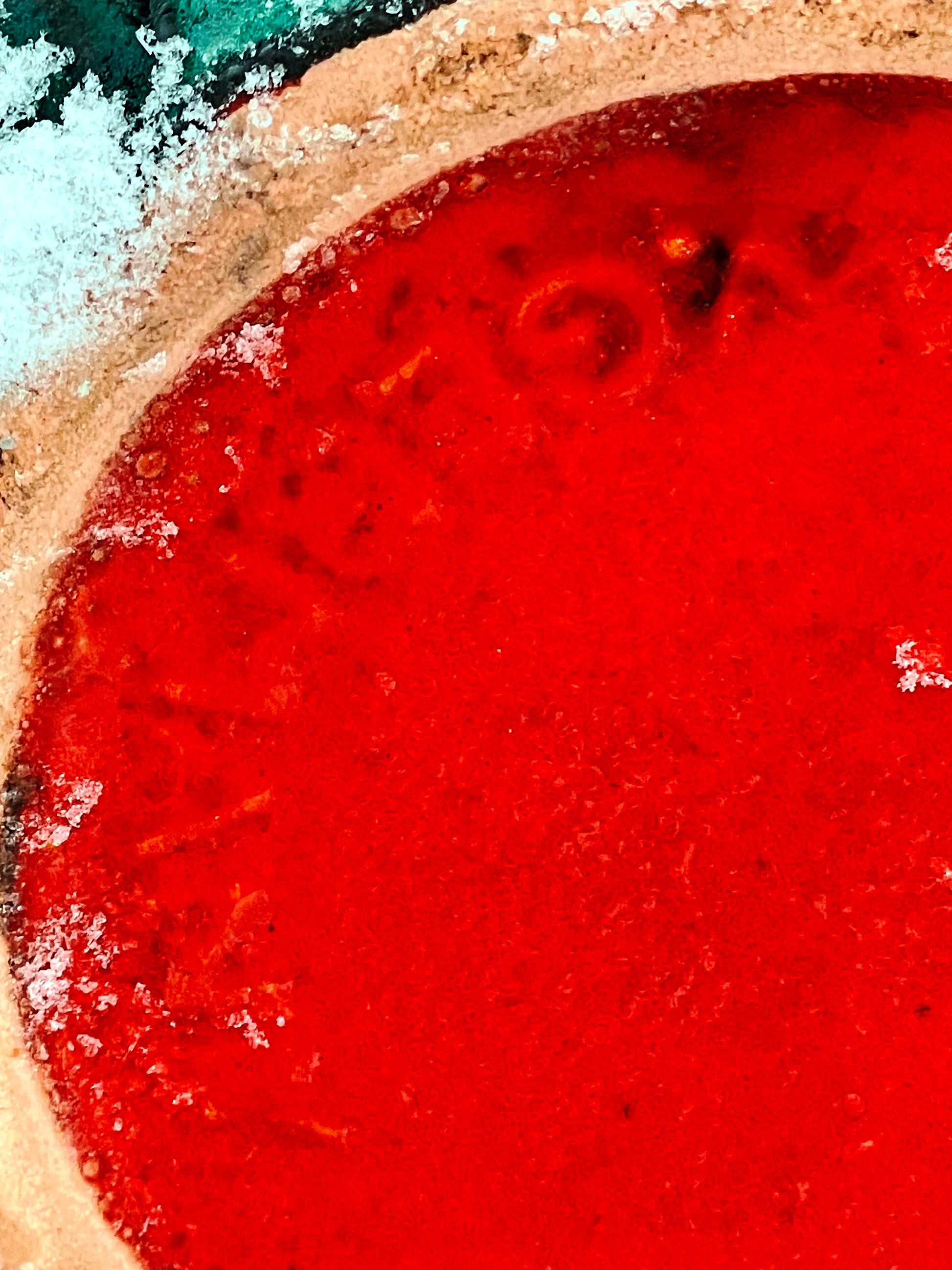 Close-up of the molded W.Germany mark and model number on the base